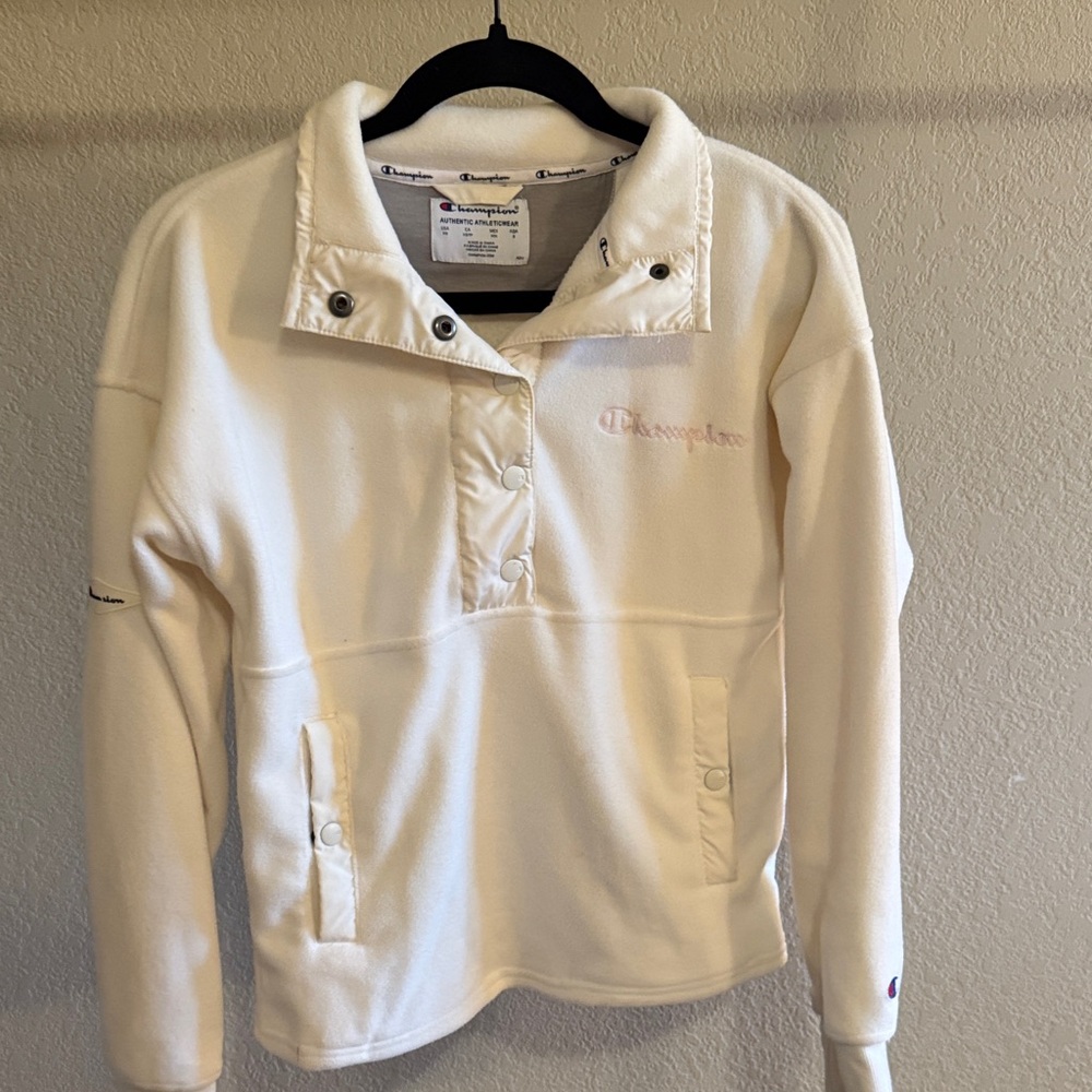 Vintage Champion quarter button up